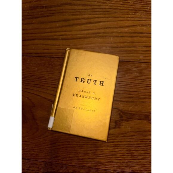 “On Truth” by Harry G. Frankfurt (Hardcover) - Picture 1 of 3